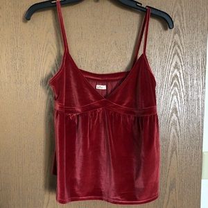 Crushed Velvet Tank
